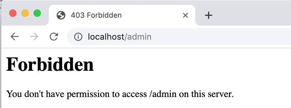 Verbose Errors in Admin Page are blocked at PL2